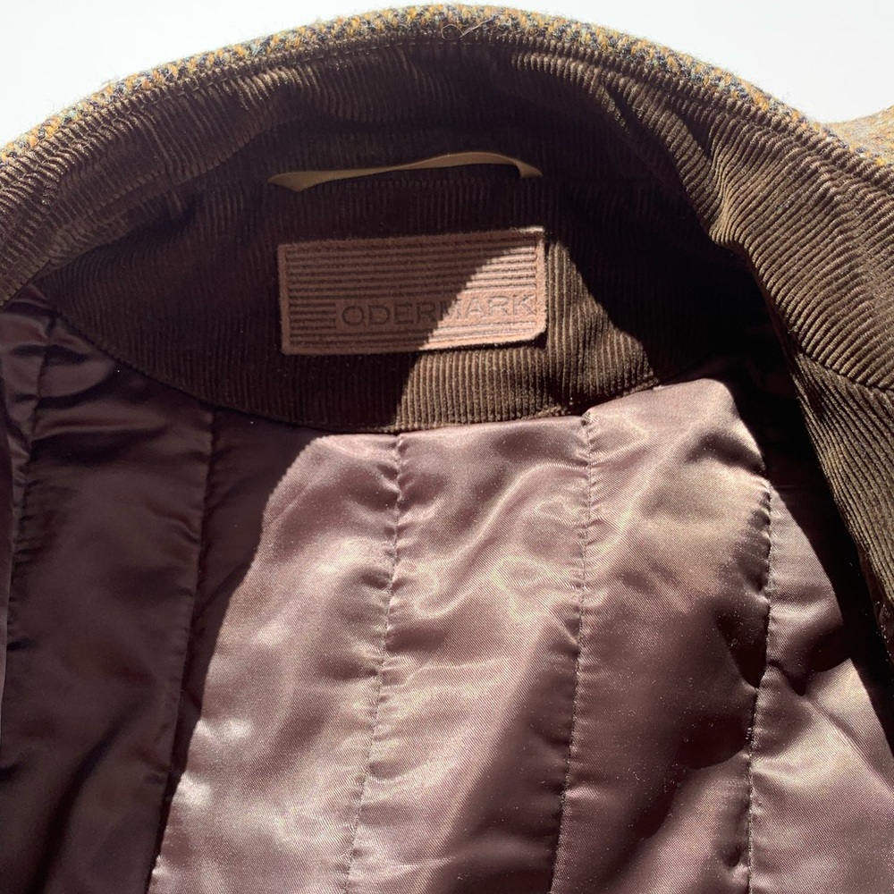 ❌SOLD❌ Vintage Harris Tweed 100% Wool Quilted Winter Jacket made for Ogilvy - Picture 14 of 16
